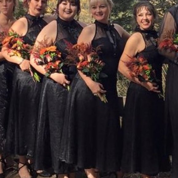 Black Lace Formal Dress - Picture 6 of 6